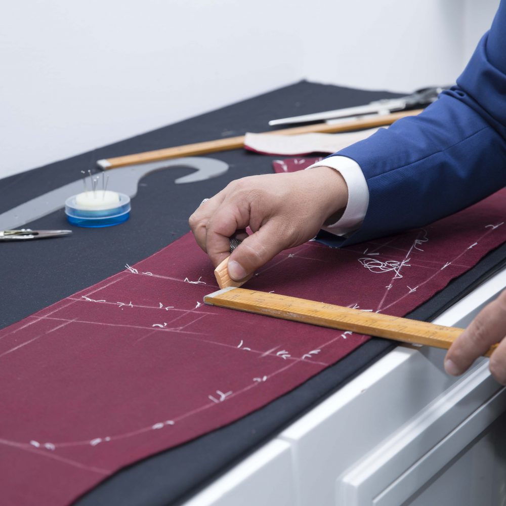 handmade suits tailors in Dubai by Lapels Bespoke